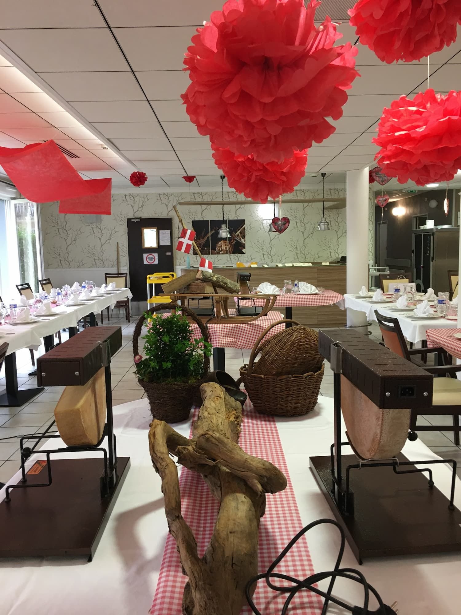Décoration de la salle