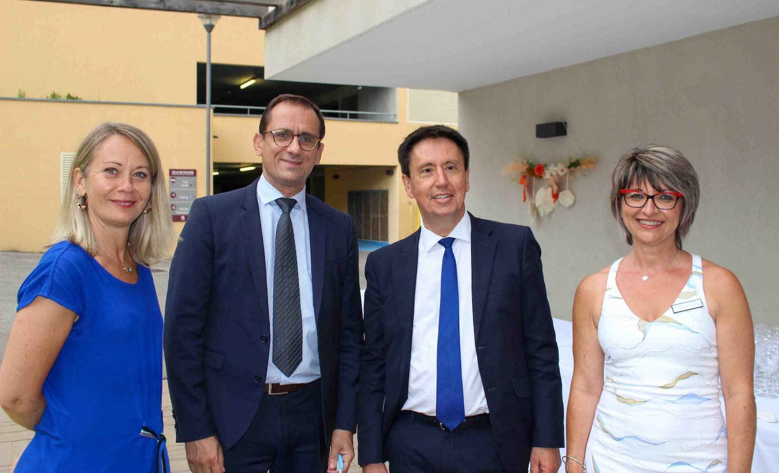 Invités inauguration Villa de Rimiez